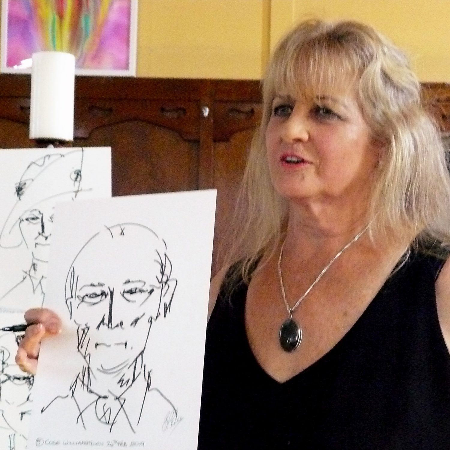 Barbara Price-Rees, Spirit Art Demonstration Wrap Up